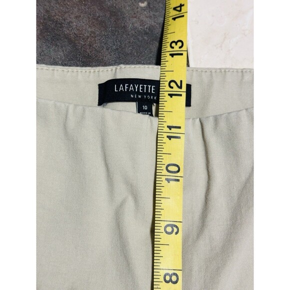 Lafayette 148 Women Size 10 Chrystie Ankle Stretch Tapered Leg Pants Career - Picture 5 of 10